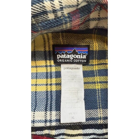 Patagonia Flannel Iron Ridge Shirt Mens Size XL Plaid Thick - Gorpcore - Outdoor - Picture 2 of 6